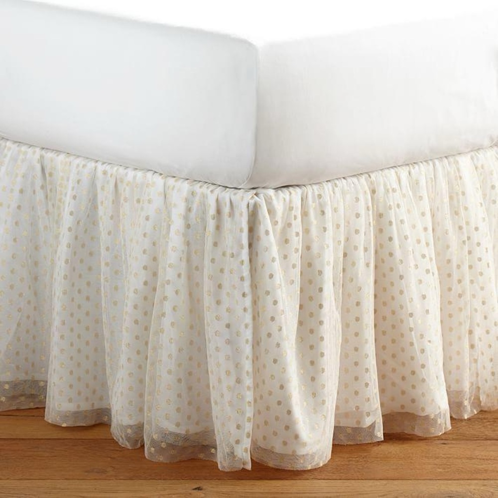 Pottery Barn Teen, Emily + Meritt Bed skirt